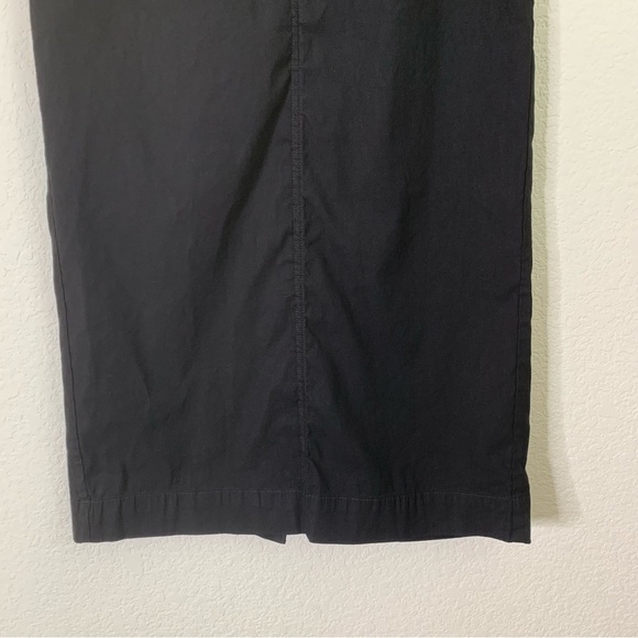 Maeve Womens the Colette Black Midi Pencil Skirt linen blend XS - Picture 4 of 11